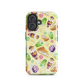 Colorful Filipino Dessert iPhone® Tough Case showcasing vibrant sweets, perfect for celebrating Filipino culture.