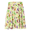 Bright and playful Filipino Dessert Skater Skirt featuring vibrant prints of classic Filipino treats. Perfect for any occasion!