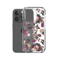 Stylish Gothic Teddy iPhone® Clear Case offers protection and easy access with a unique design for your phone.