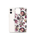 Stylish Gothic Teddy iPhone® Clear Case offers protection with a sleek design, perfect for your iPhone® device.