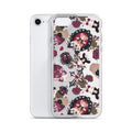 Gothic Teddy iPhone® Clear Case featuring a stylish design that protects from scratches and dirt. Perfect for your phone!