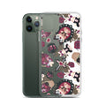 Gothic Teddy iPhone® Clear Case showcases a stylish design while providing excellent protection for your device.