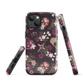 Stylish Gothic Teddy iPhone® Tough Case features a durable design for maximum protection and impact absorption.