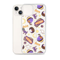 Sleek Halloween Treat iPhone® Clear Case with fun designs, protecting against scratches and dirt. Perfect for spooky style!