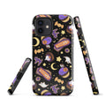 Durable Halloween Treat iPhone® Tough Case featuring festive designs, perfect for stylish phone protection year-round.