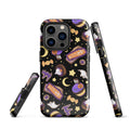 Stylish Halloween Treat iPhone® Tough Case featuring festive designs, perfect for protecting your phone in style.