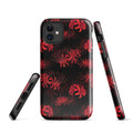 Stylishly protect your phone with the Higanbana iPhone® Tough Case, featuring a floral design and durable construction.