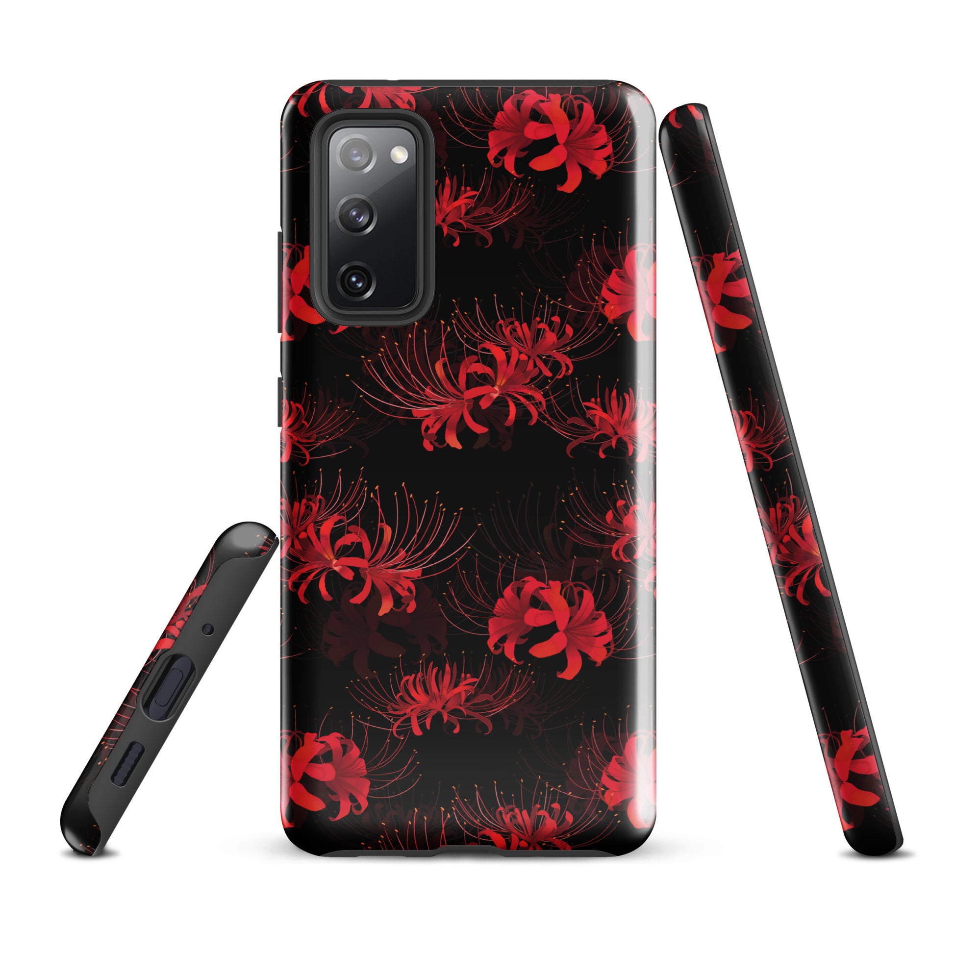 Stylish Higanbana Samsung® Tough Case with impact-resistant design, perfect for protecting your phone in style.