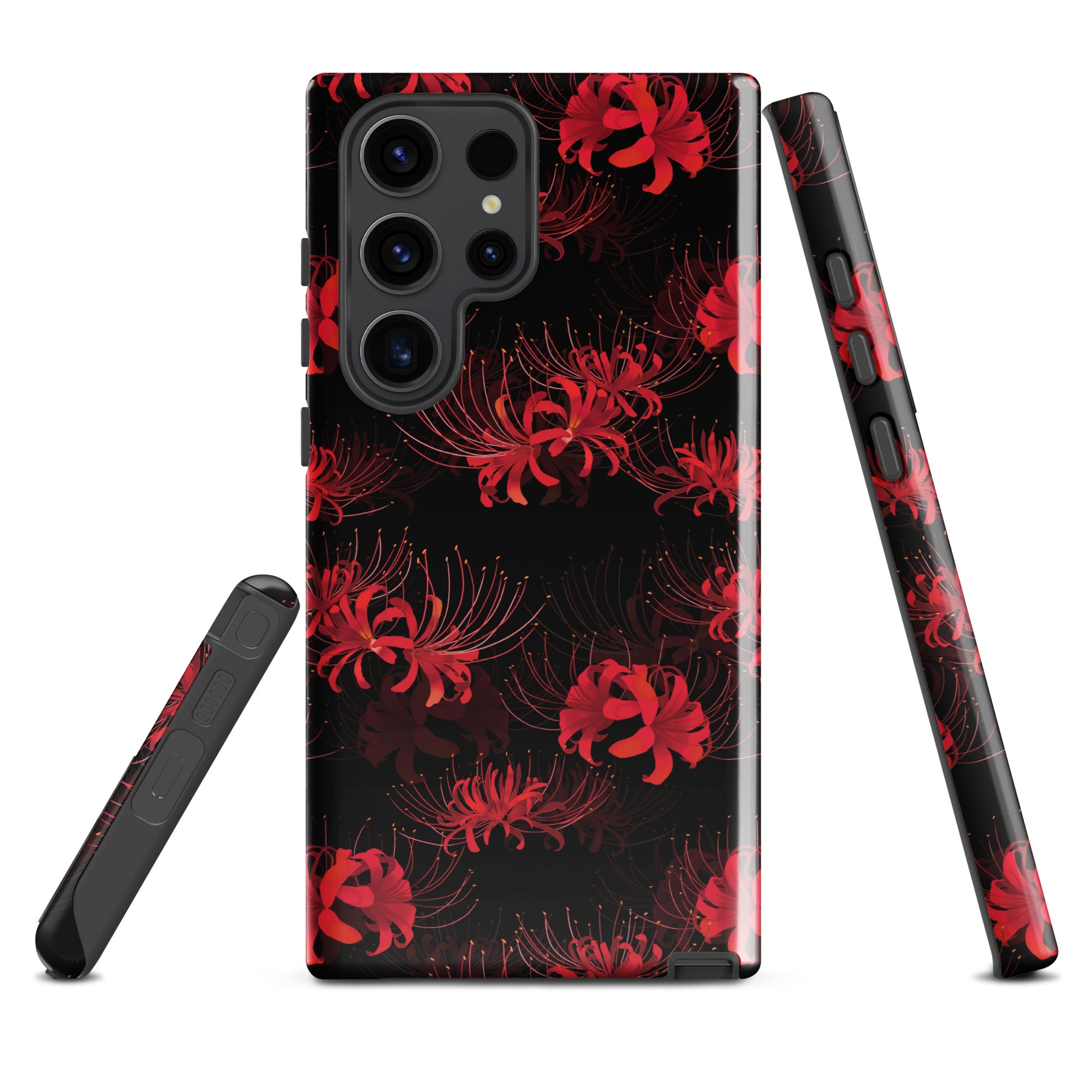 Stylish Higanbana Samsung® Tough Case offers durable protection with a sleek design for your Samsung Galaxy S23 Ultra.