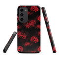 Higanbana Samsung® Tough Case features a stunning floral design, offering durable protection for your smartphone.