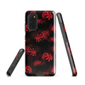 Showcase your style with the Higanbana Samsung® Tough Case, featuring a striking floral design and robust protection.
