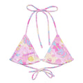 Shop the Indica Magica Padded String Bikini Top, featuring eco-friendly materials and vibrant all-over print design.
