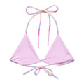 Indica Magica Padded String Bikini Top features eco-friendly fabric and stylish straps, perfect for summer fun.