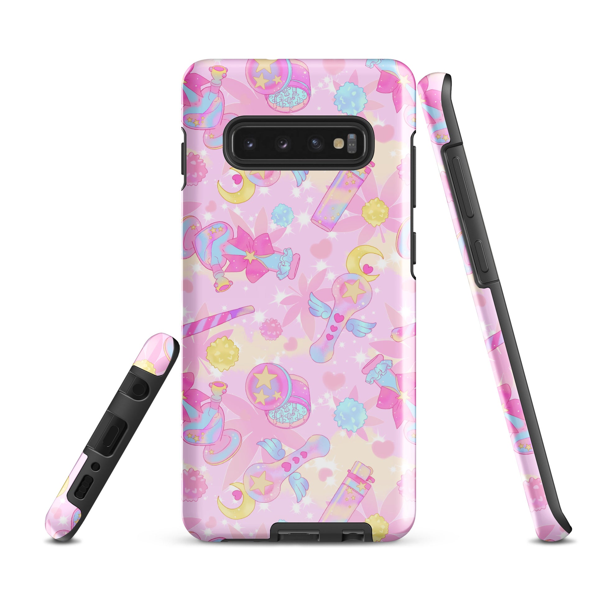 Protect your Samsung with the Indica Magica Samsung® Tough Case, featuring a vibrant artistic design and durable layers.
