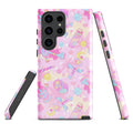 Stylish Indica Magica Samsung® Tough Case showcases vibrant design, offering durability and impact protection for your phone.