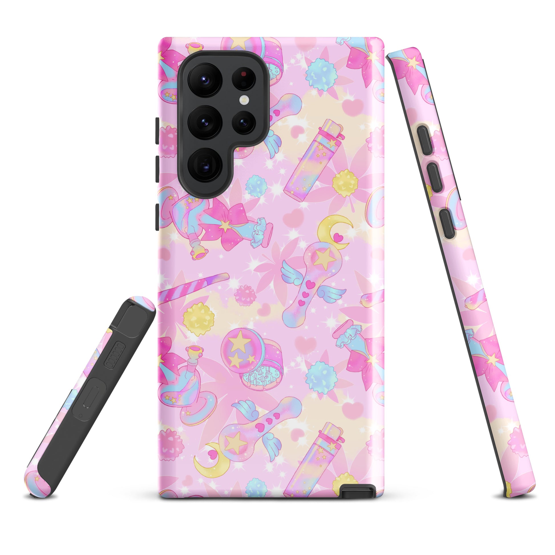 Stylish Indica Magica Samsung® Tough Case featuring vibrant design for durable protection against bumps and scratches.