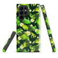 Stylish Kero-kero Samsung® Tough Case features vibrant frog designs for durable phone protection and artistic flair.