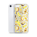 Lemon iPhone® Clear Case featuring vibrant lemon-themed design, offering stylish protection for your iPhone.