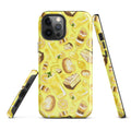Stylish Lemon iPhone® Tough Case features a vibrant design, offering dual-layer protection for your device.