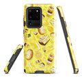 Stylish Lemon Samsung® Tough Case featuring vibrant lemon-themed art for ultimate protection and durability.