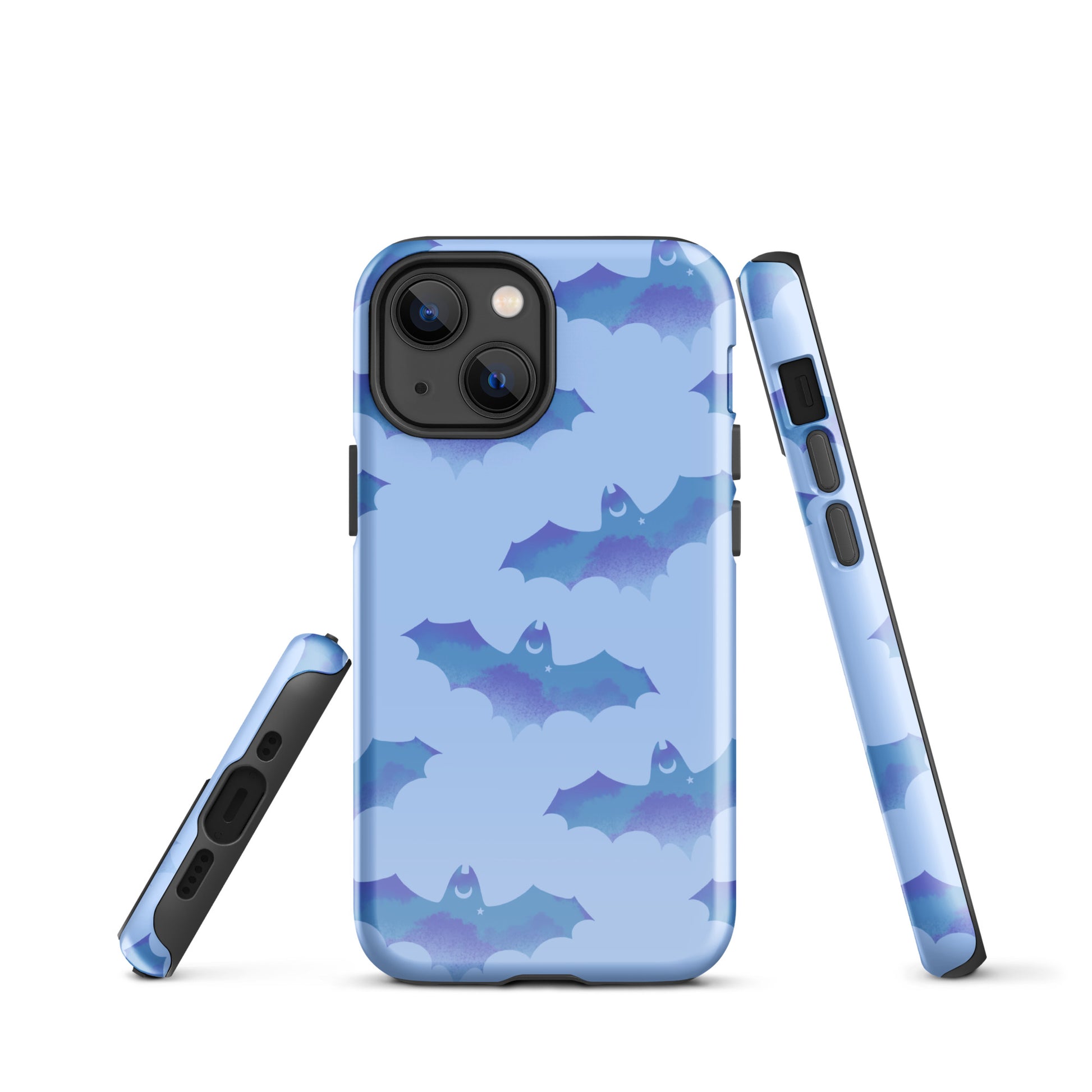 Stylishly protect your phone with the durable Lilith iPhone® Tough Case featuring a unique bat design.