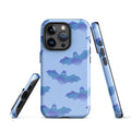Stylish Lilith iPhone® Tough Case featuring a bat design, offering durable protection and impact absorption.