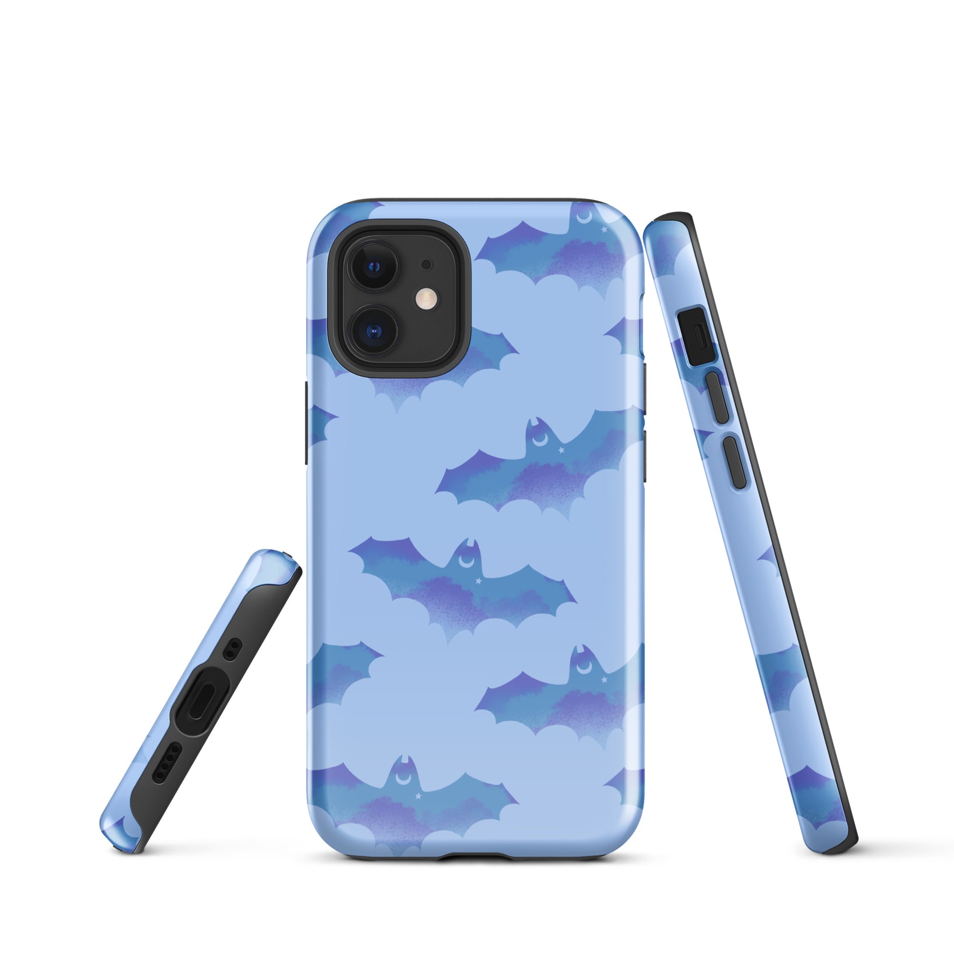 Durable Lilith iPhone® Tough Case features a stylish bat design, ensuring stylish protection for your phone year-round.