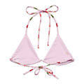 Matsuri Padded String Bikini Top features eco-friendly design with soft straps and UPF 50+ protection for summer fun.