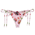 Matsuri String Bikini Bottom features a vibrant design, perfect for sunbathing by the poolside this summer.