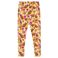 Cozy Momiji Leggings with a vibrant fall design, perfect for stylish walks in the park or around town.