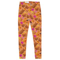 Stylish Momiji Leggings feature a vibrant fall design, perfect for cozy outings and making a fashion statement.