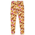 Momiji Leggings in a vibrant fall print, perfect for stylish outings and cozy comfort this season.