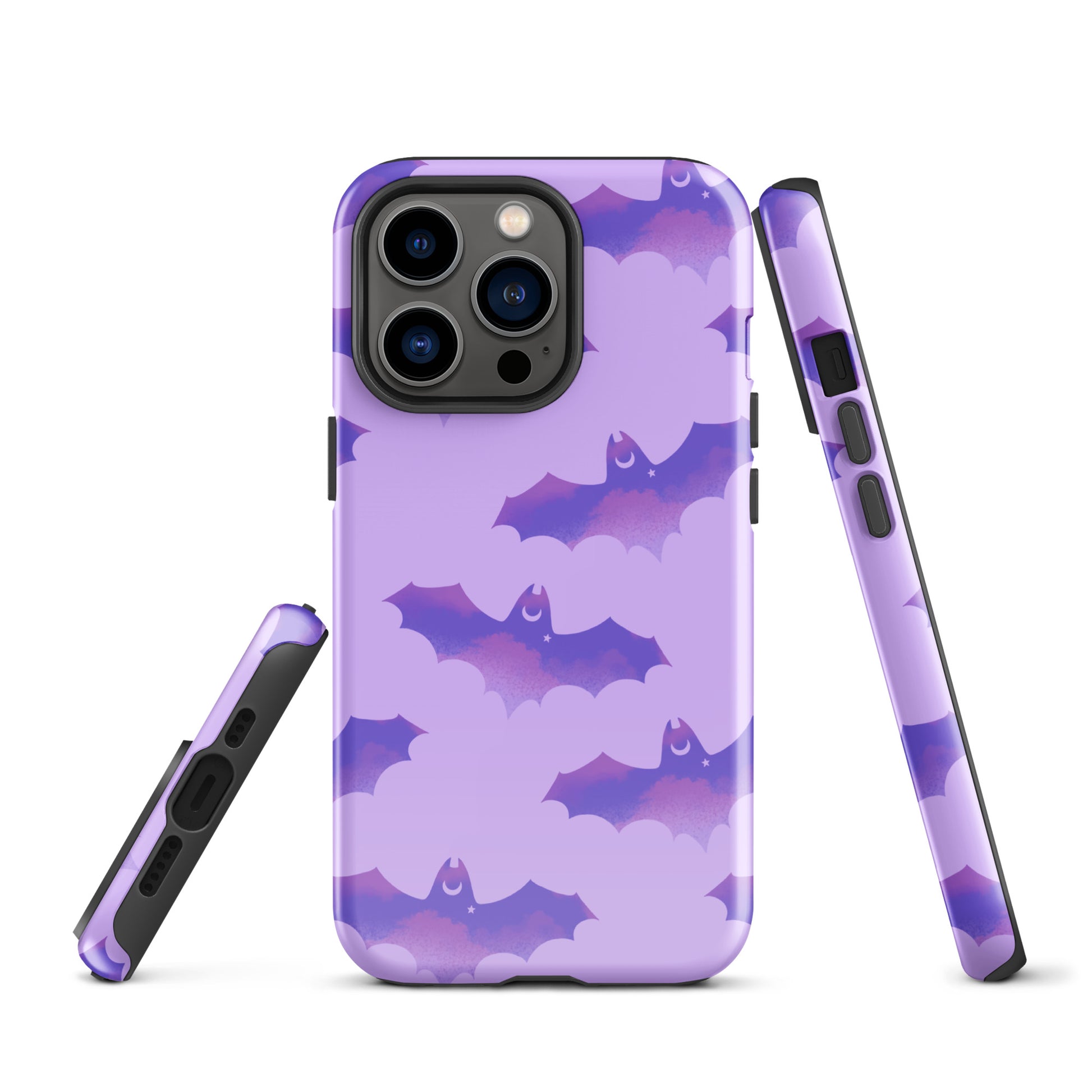 Stylish Morrigan iPhone® Tough Case with a durable, dual-layer design for maximum protection and impact absorption.
