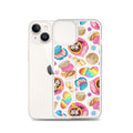 Protect your phone with the Pan Dulce iPhone® Clear Case, featuring vibrant designs and durable, flexible materials.