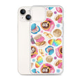 Protect your phone in style with the Pan Dulce iPhone® Clear Case featuring a vibrant design and flexible, durable materials.
