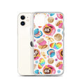 Protect your iPhone with the Pan Dulce iPhone® Clear Case, featuring a colorful design and durable construction.