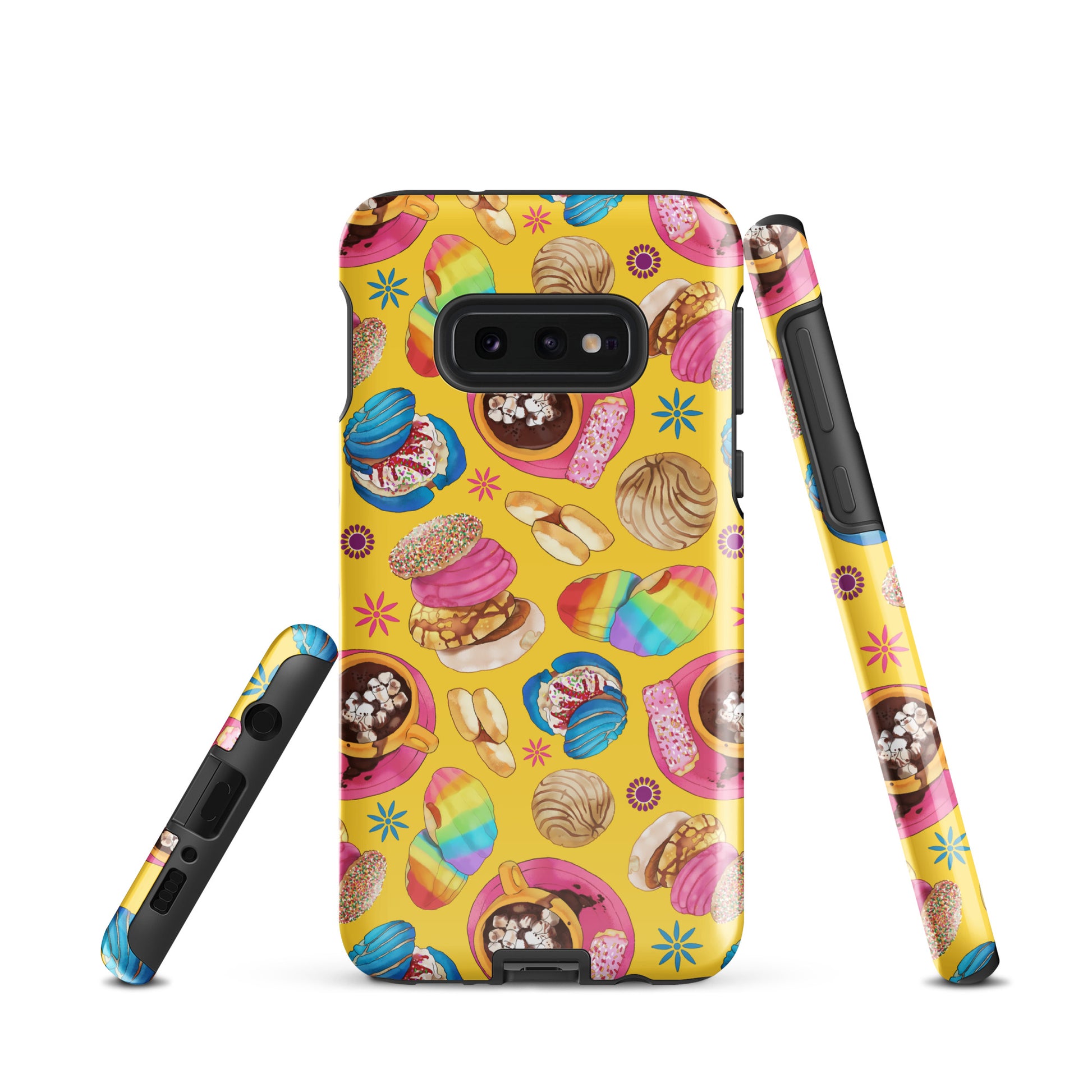 Protect your phone with the stylish Pan Dulce Samsung® Tough Case, featuring vibrant dessert artwork and dual-layer durability.