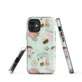 Stylish Parasol Bunny iPhone® Tough Case offers durable protection with a cute design for year-round fashion.