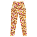 Stylish Premium Momiji Leggings with a cozy fall design, perfect for park strolls and everyday comfort.