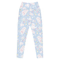 Trendy Premium Snow Puppy Leggings with fluffy puppy print, perfect for gym, lounging, or bedtime comfort.