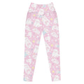 Premium Snow Puppy Leggings showcase adorable fluffy puppies on a soft, high-waisted design for ultimate comfort.