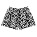 Stylish and comfy, the Queen's Beloved Kitty Athletic Short Shorts are perfect for lounging or active days.