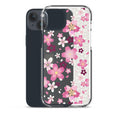 Sakura iPhone® Clear Case features floral design, offering stylish protection from scratches and dirt for your device.