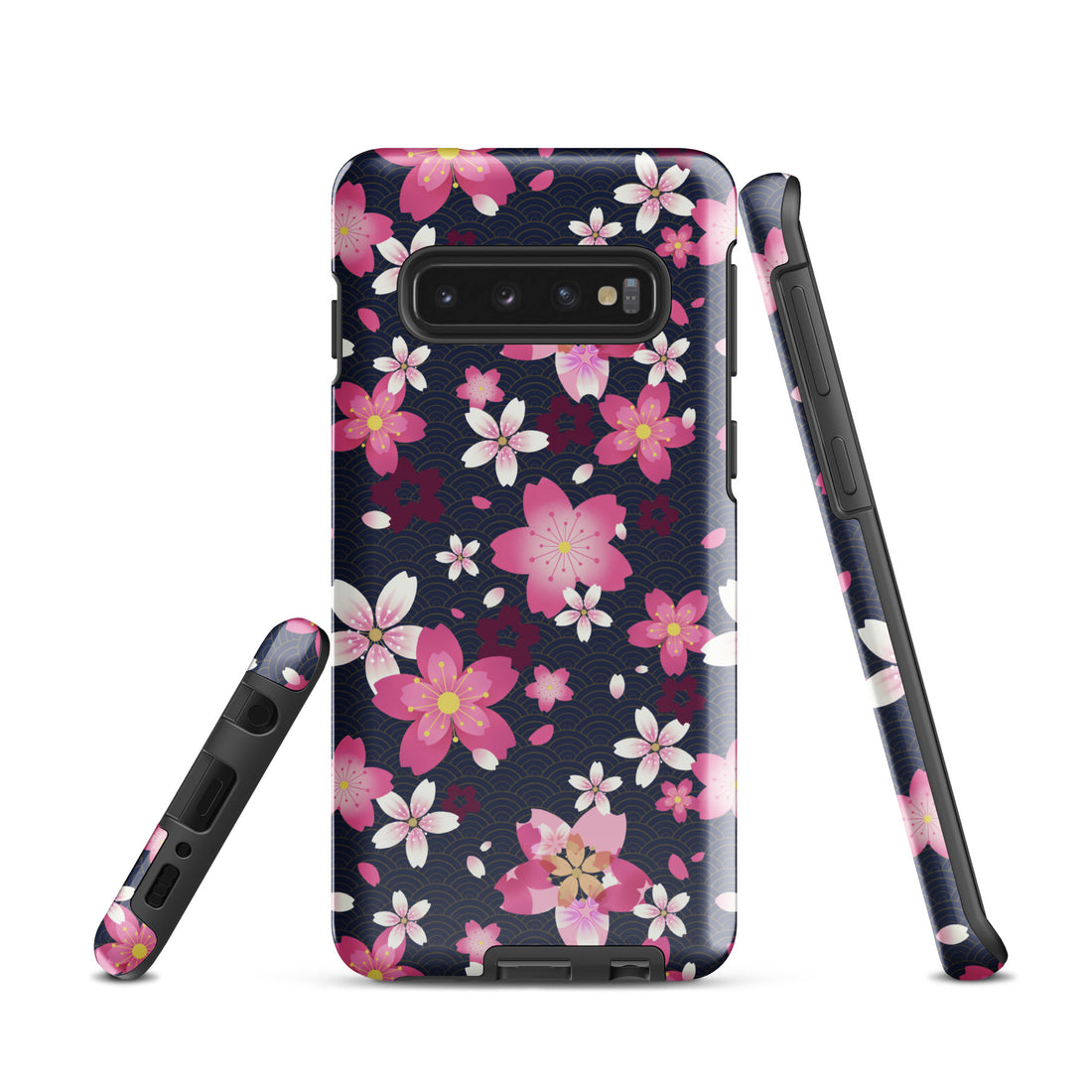 Sakura Samsung® Tough Case features a stunning floral design, providing durable protection for your phone.