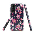 Stylish Sakura Samsung® Tough Case featuring vibrant floral design for durable protection and a sleek look.