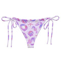 Enjoy the sun in the Sea Princess String Bikini Bottom, featuring a vibrant shell design and adjustable ties.