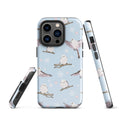 Stylish Snow Bird iPhone® Tough Case features a durable design with a charming bird motif for maximum protection.