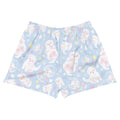 Snow Puppy Athletic Short Shorts feature a cute design and comfy fit, perfect for casual wear with pockets.