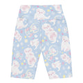 Snow Puppy Biker Shorts featuring playful puppy patterns, perfect for workouts and matching outfits.