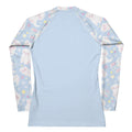 Stylish Snow Puppy Rash Guard with playful puppy print, perfect for active days in the sun and wind.